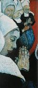 Paul Gauguin La Vision du Sermon - Combat de Jacob avec l'ange oil painting on canvas